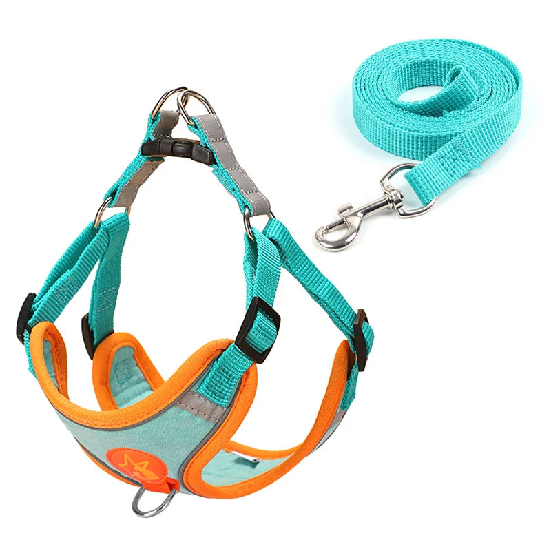 Pet Harness Vest Walking Lead For Puppy