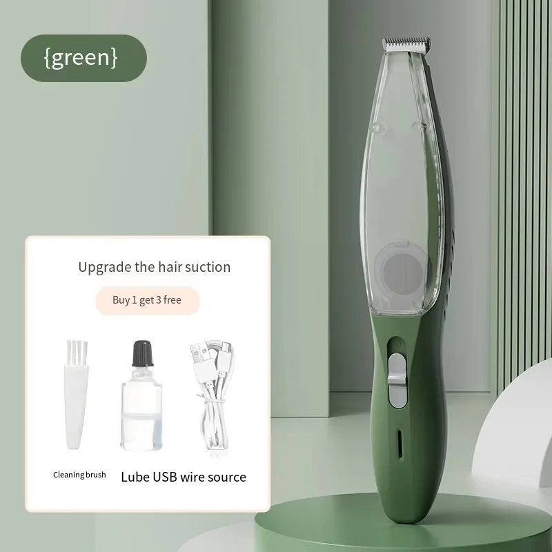 2-In-1 Hair Suction Pet Shaver