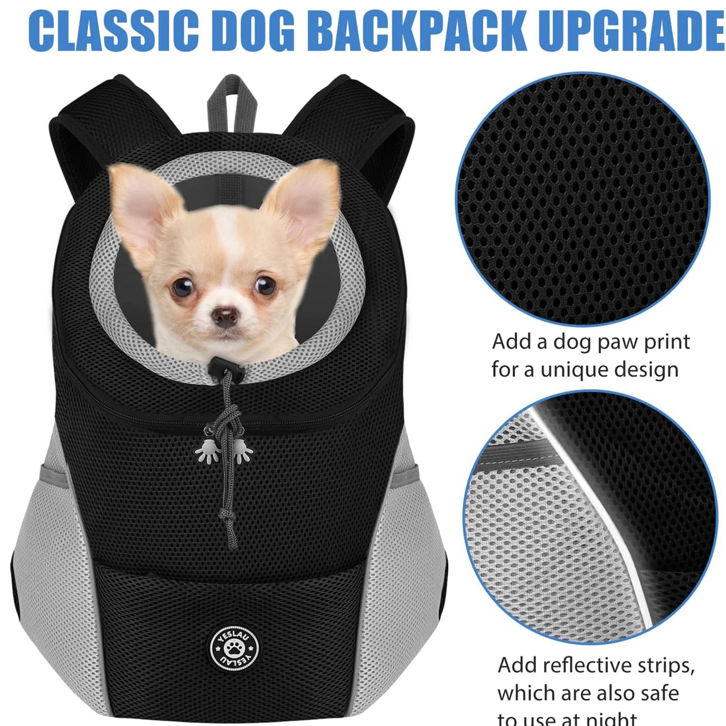 Backpack For Dog Shoulder Carrier Pet