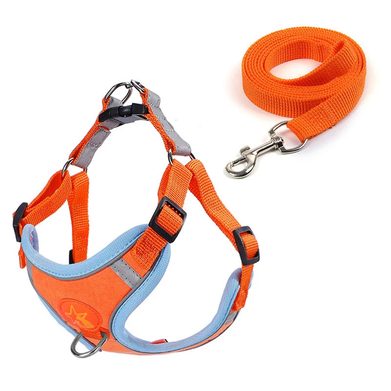 Pet Harness Vest Walking Lead For Puppy