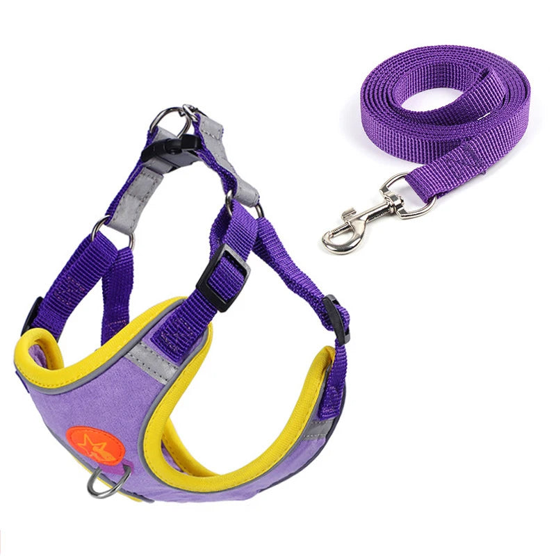 Pet Harness Vest Walking Lead For Puppy