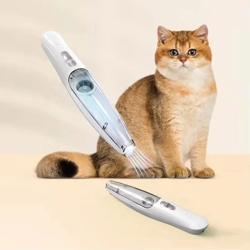 2-In-1 Hair Suction Pet Shaver