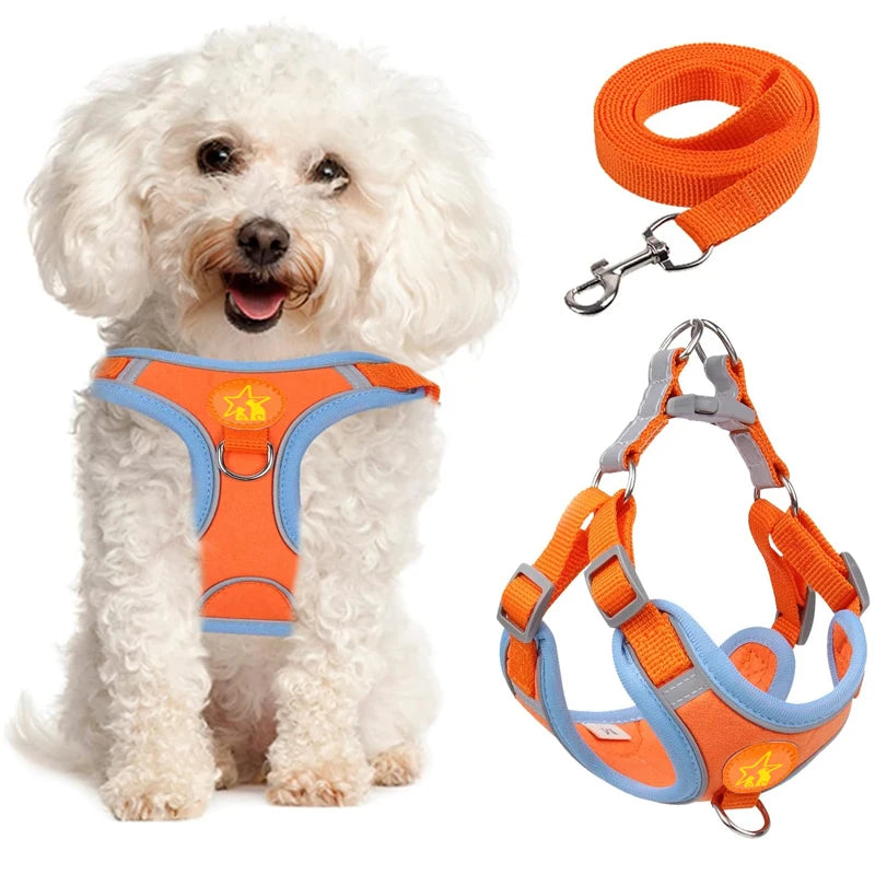 Pet Harness Vest Walking Lead For Puppy