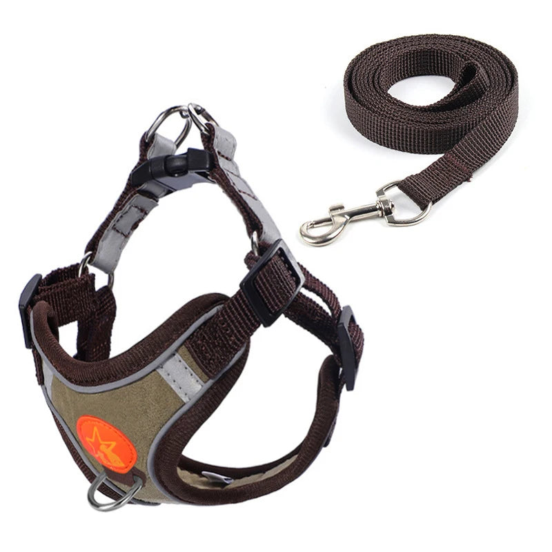 Pet Harness Vest Walking Lead For Puppy