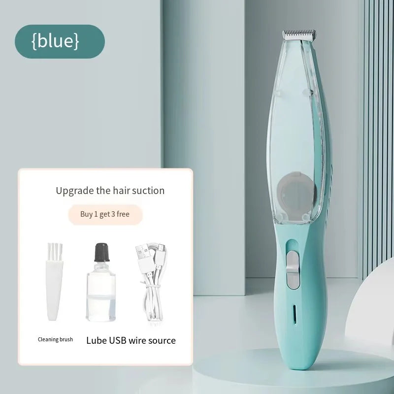 2-In-1 Hair Suction Pet Shaver